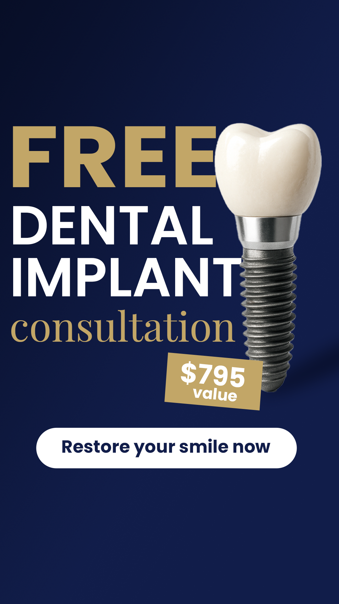 Book Your FREE Implant Consult Now