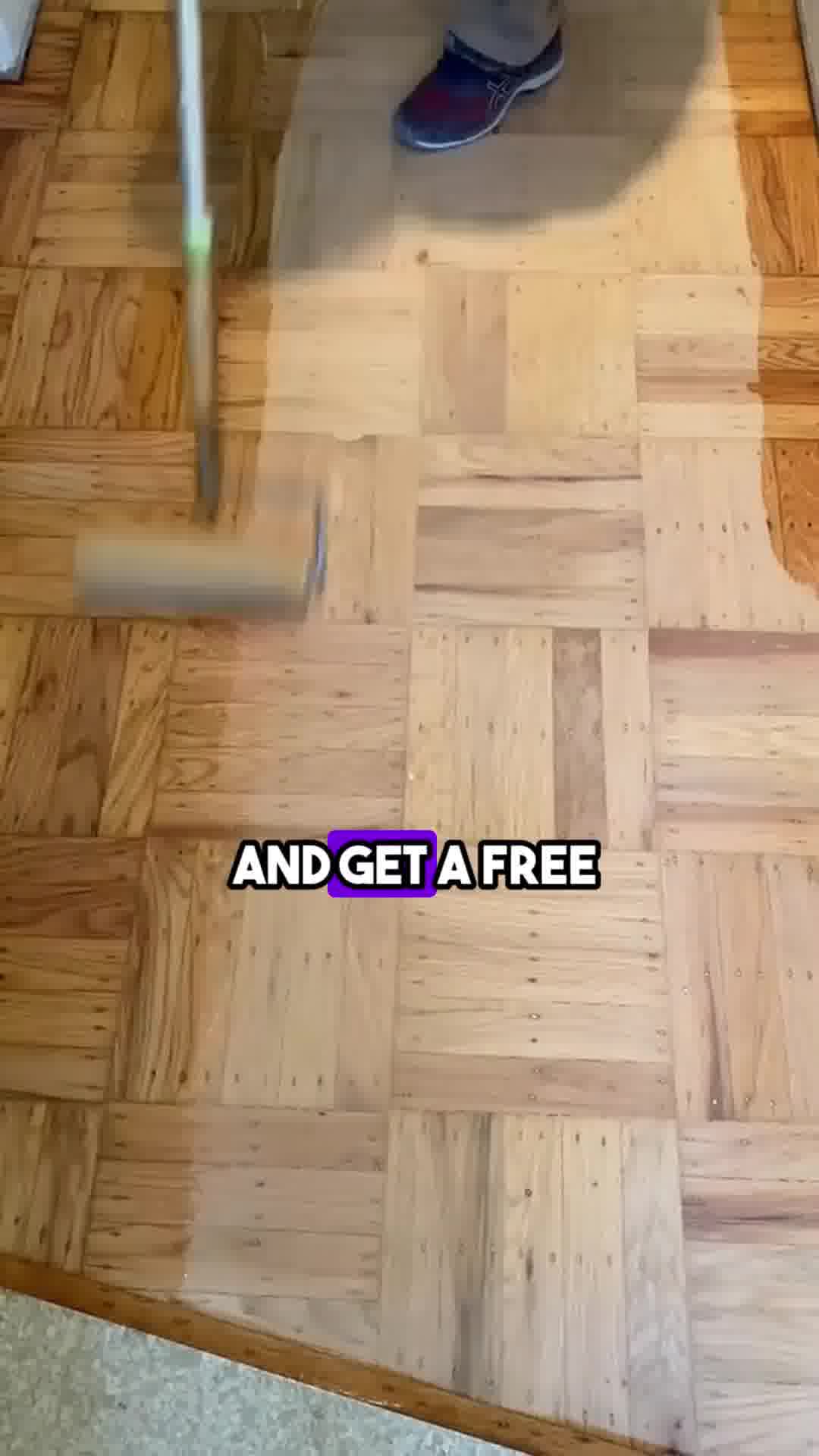 1 DAY Hardwood Floor Refinishing Flooring ad creative
