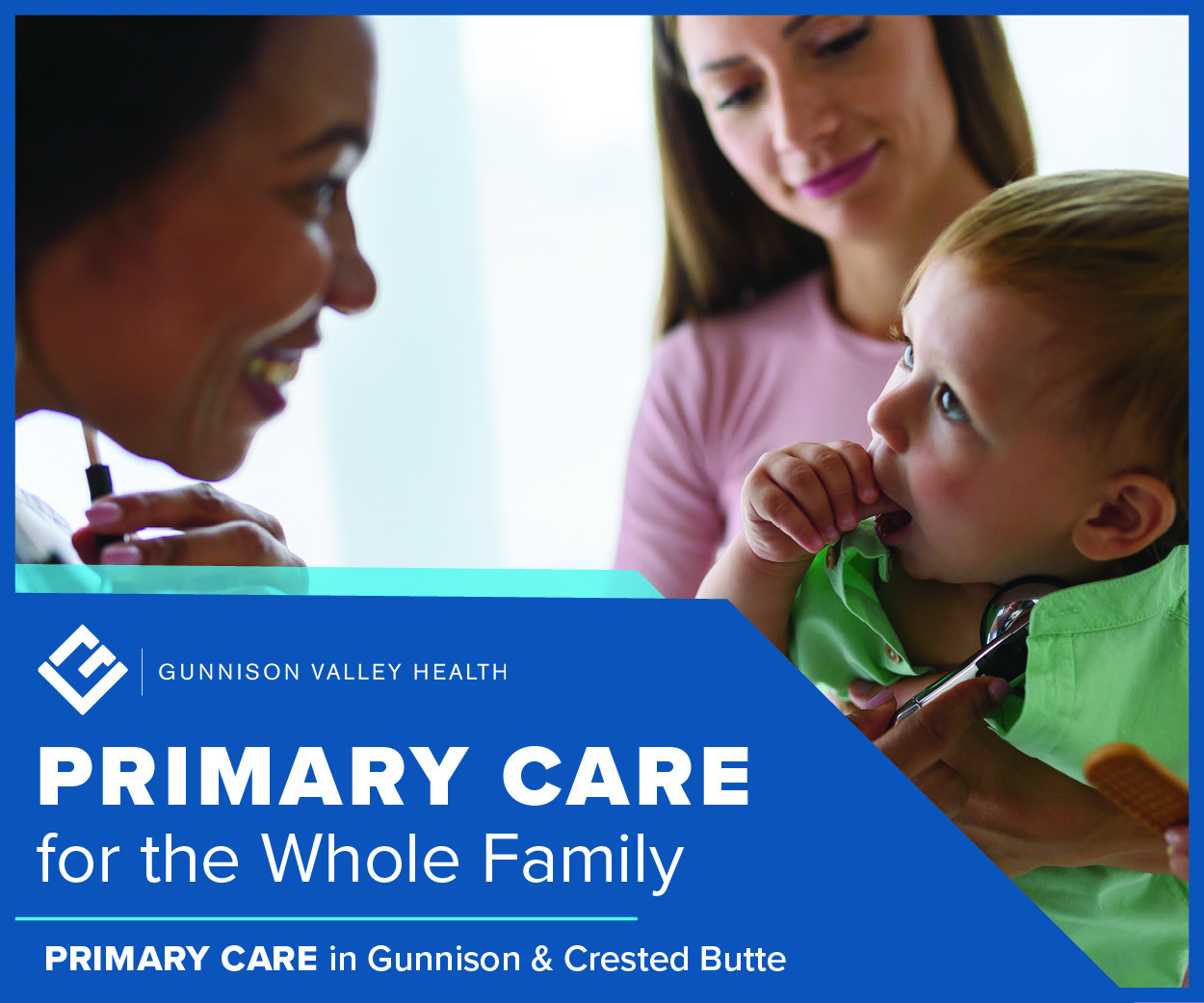 Gunnison Valley Health Primary Care ad creative