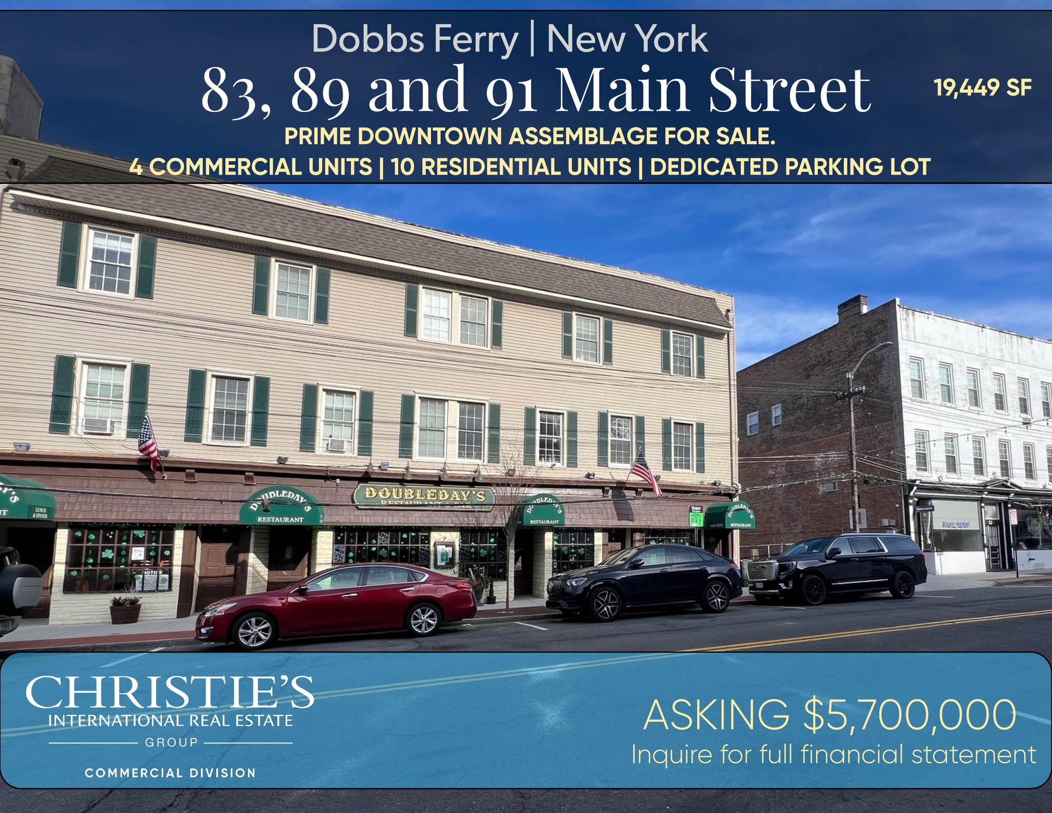 Christie's International Commercial Division Real Estate Agent ad creative