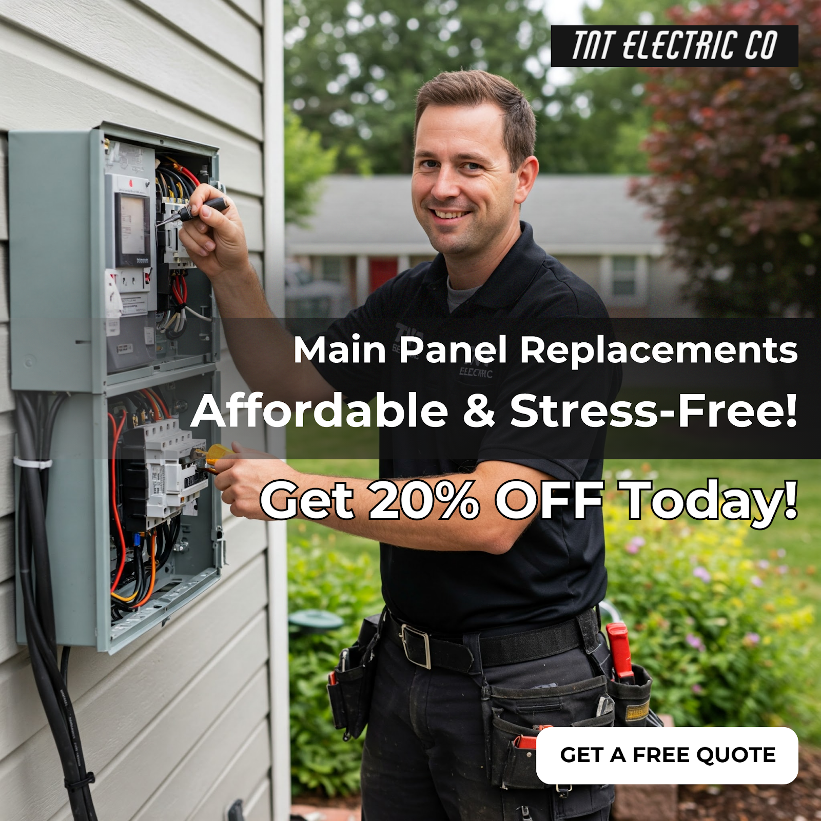 Need a Main Panel Upgrade? Get 20% OFF Today!