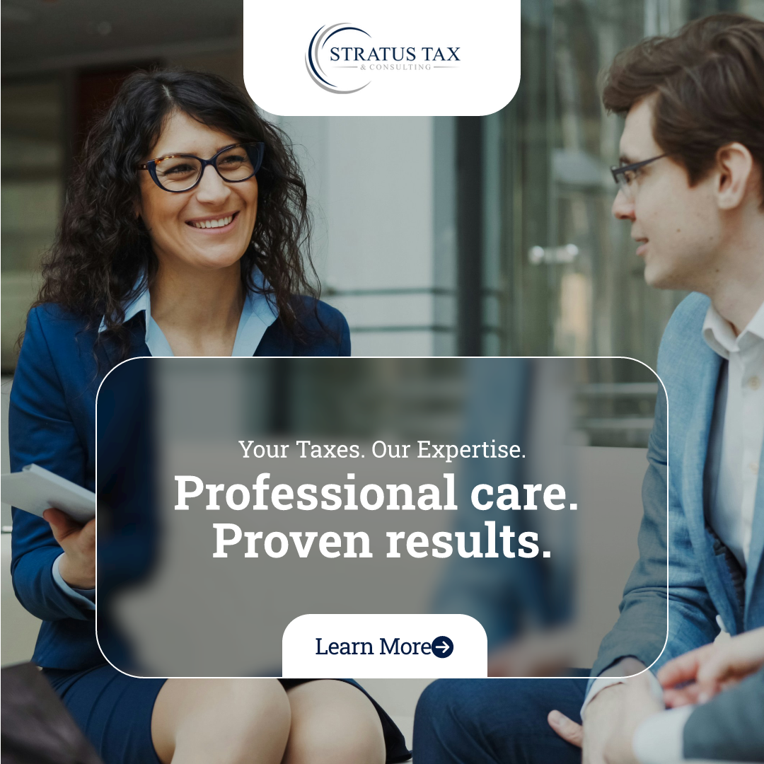 Stratus Tax & Consulting Accountant ad creative