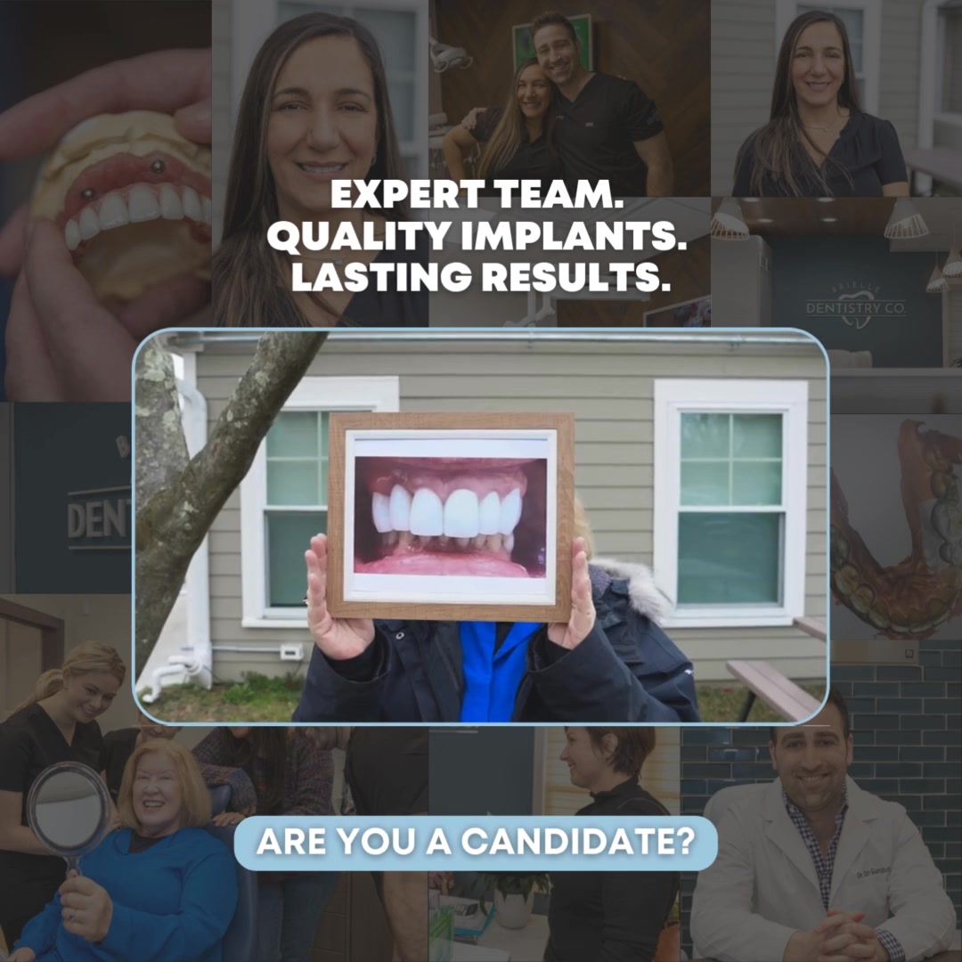 The Implant Center at Brielle Dentistry Co. Implant Dentist ad creative