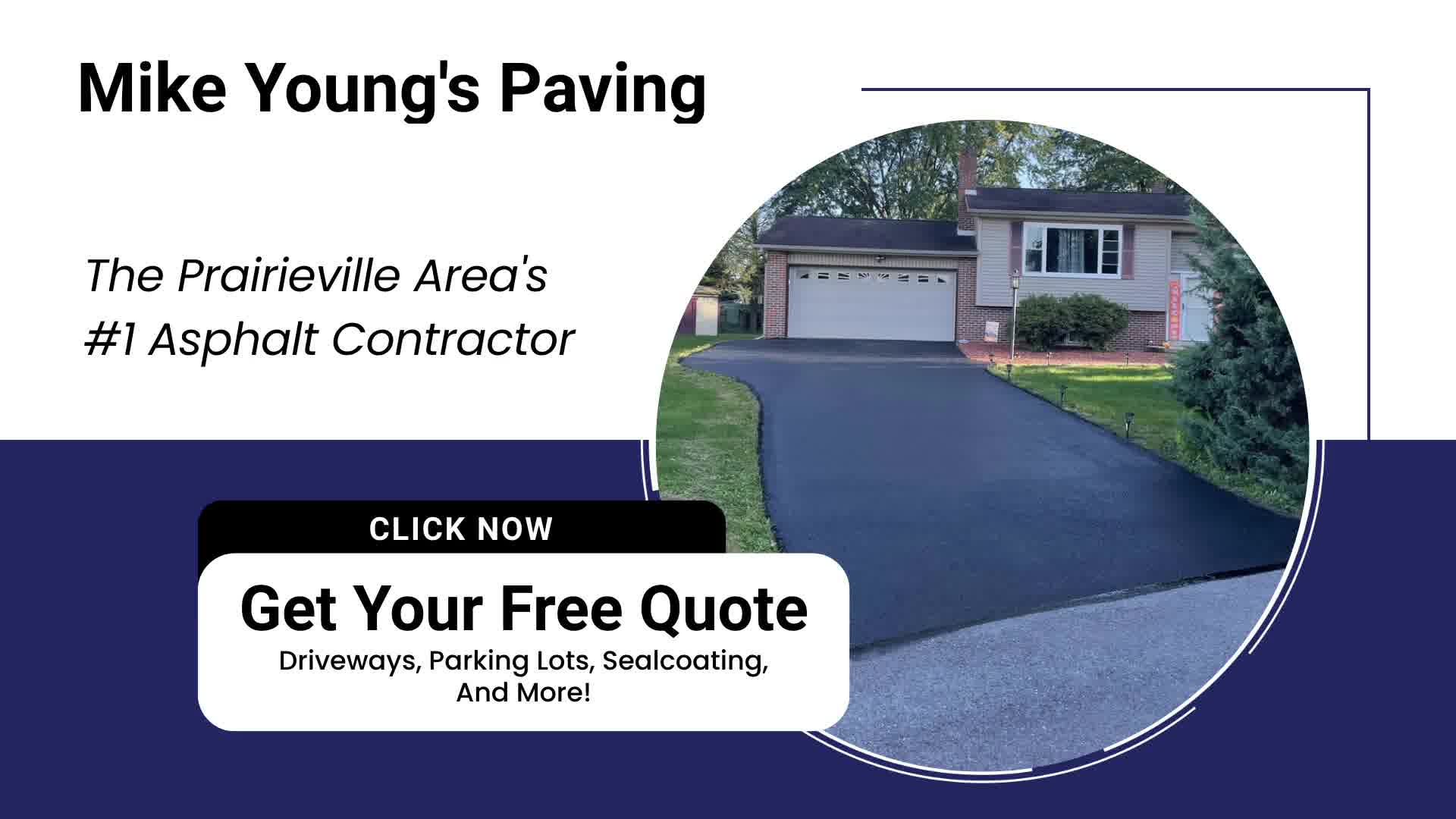 Mike Young Paving Concrete & Paving ad creative