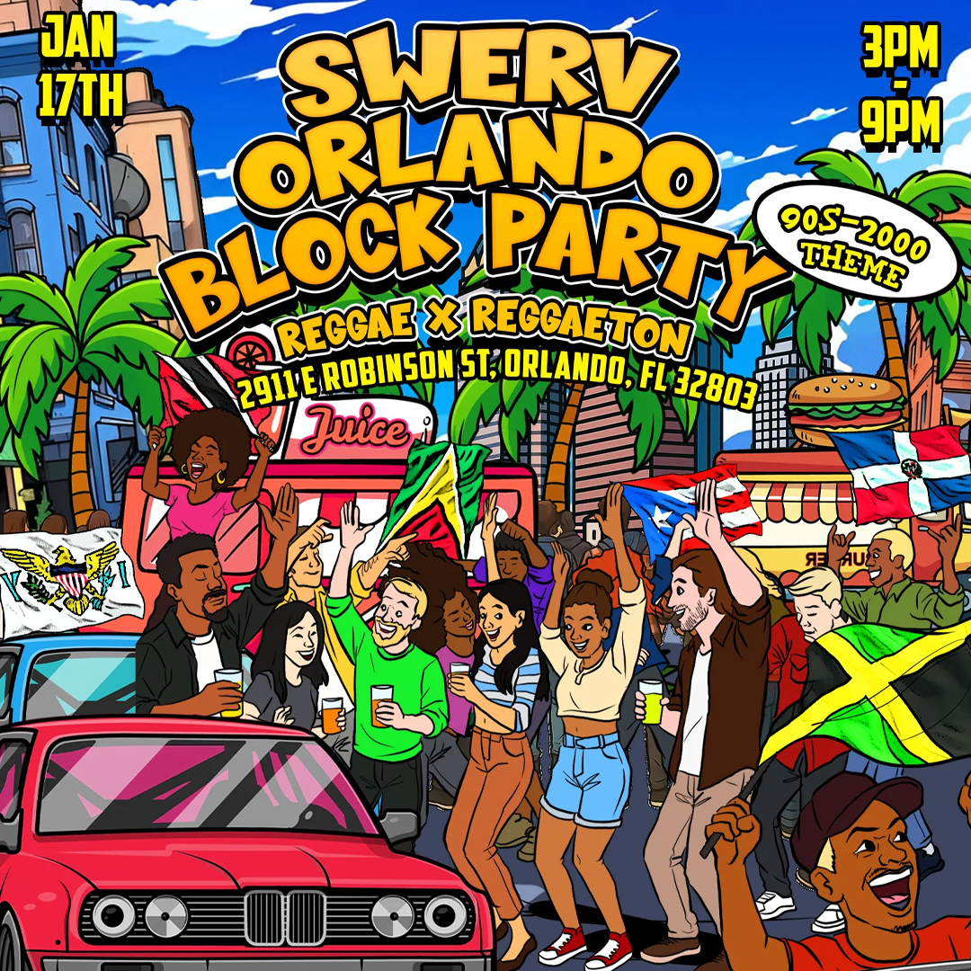 SWERV Event Venue ad creative