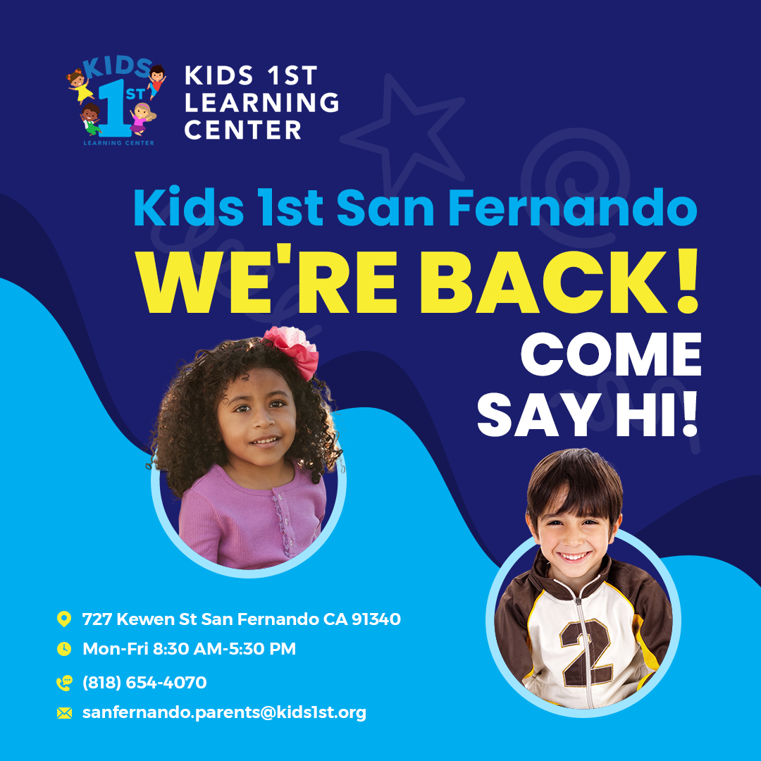 Kids 1st Learning Center Preschool ad creative