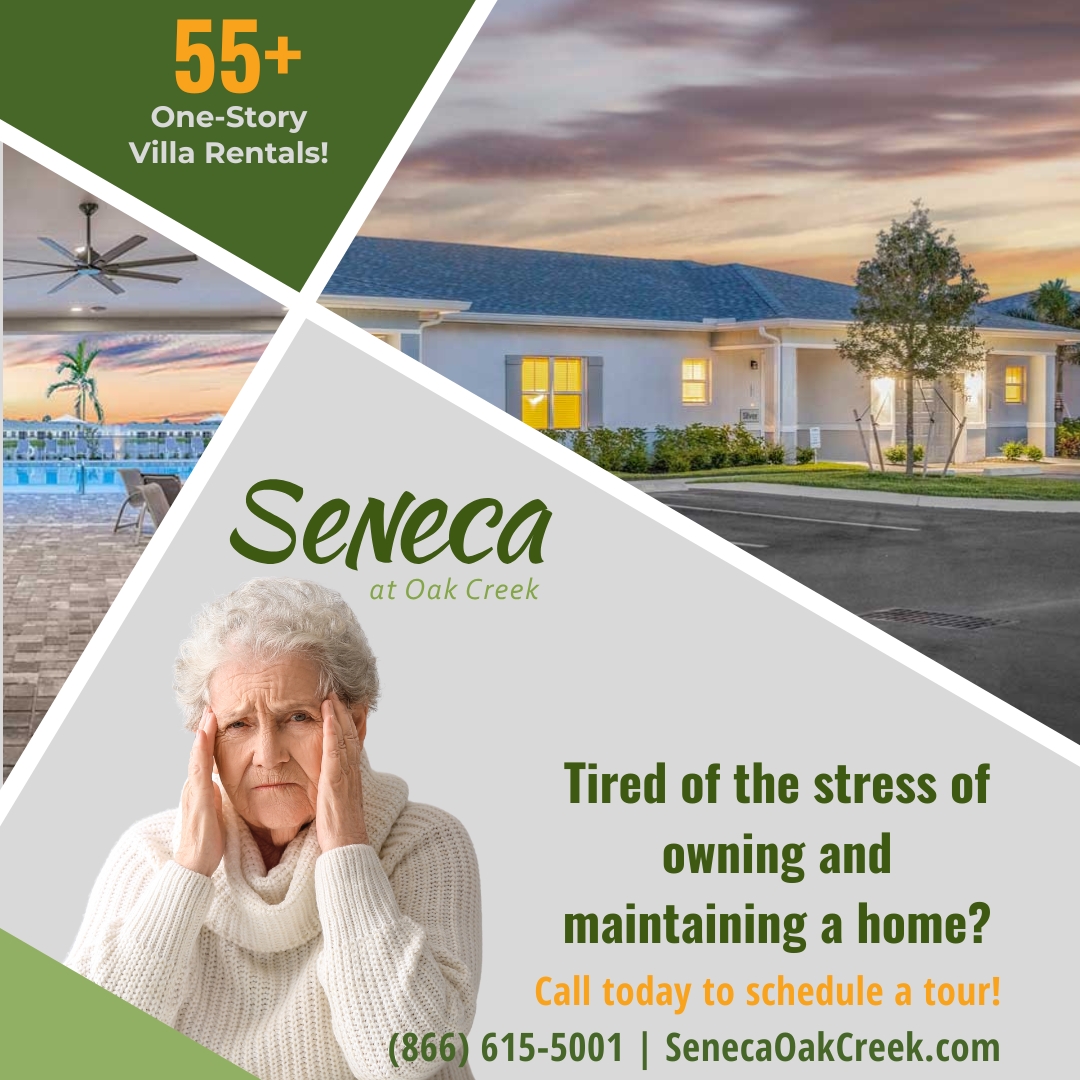 Seneca at Oak Creek Property Management ad creative