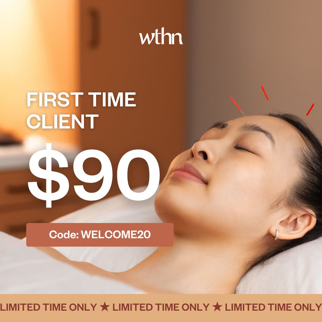 Accessible Acupuncture: $90 for your first session with code: WELCOME20