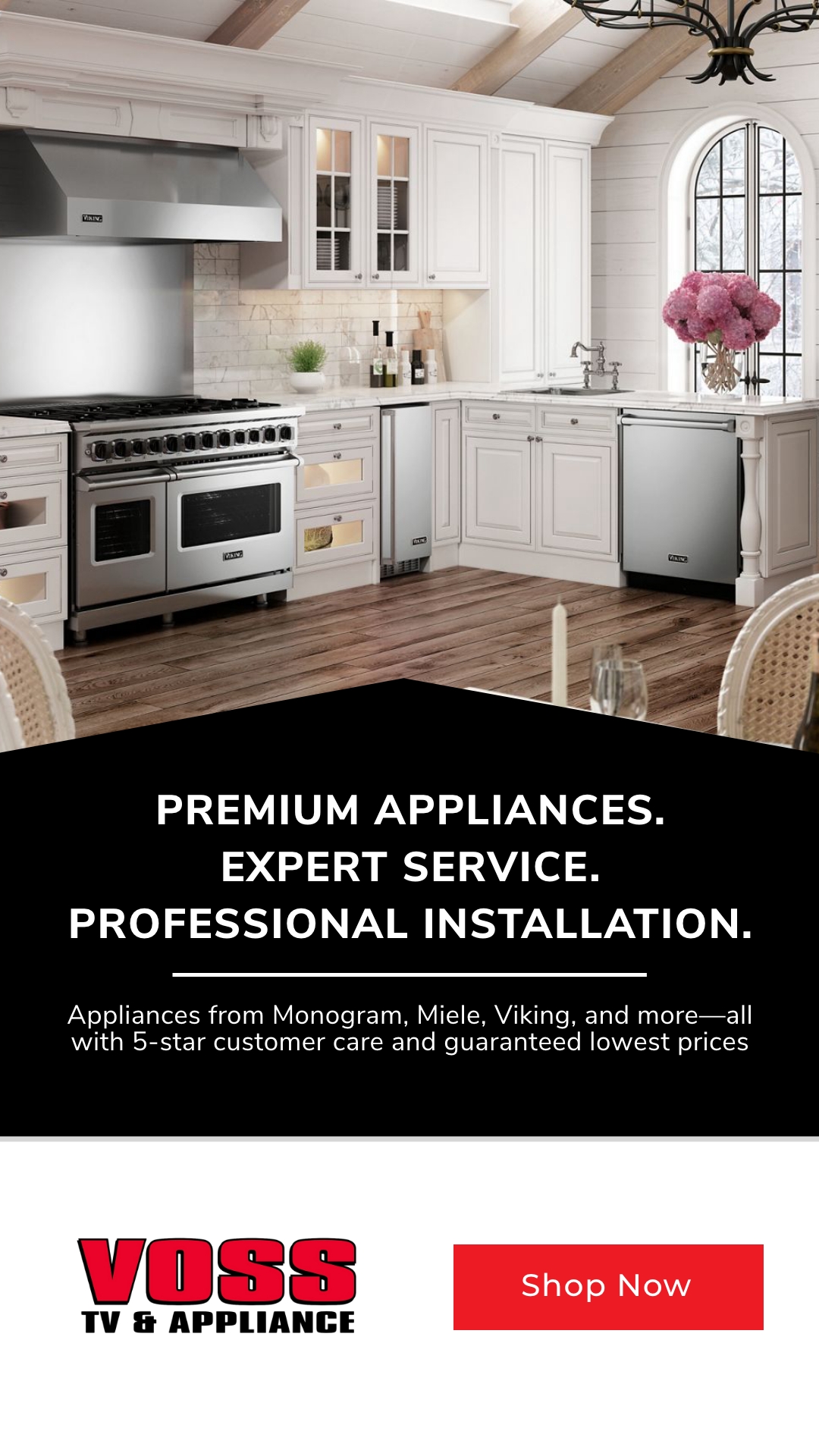 Voss TV & Appliance Appliance Repair ad creative