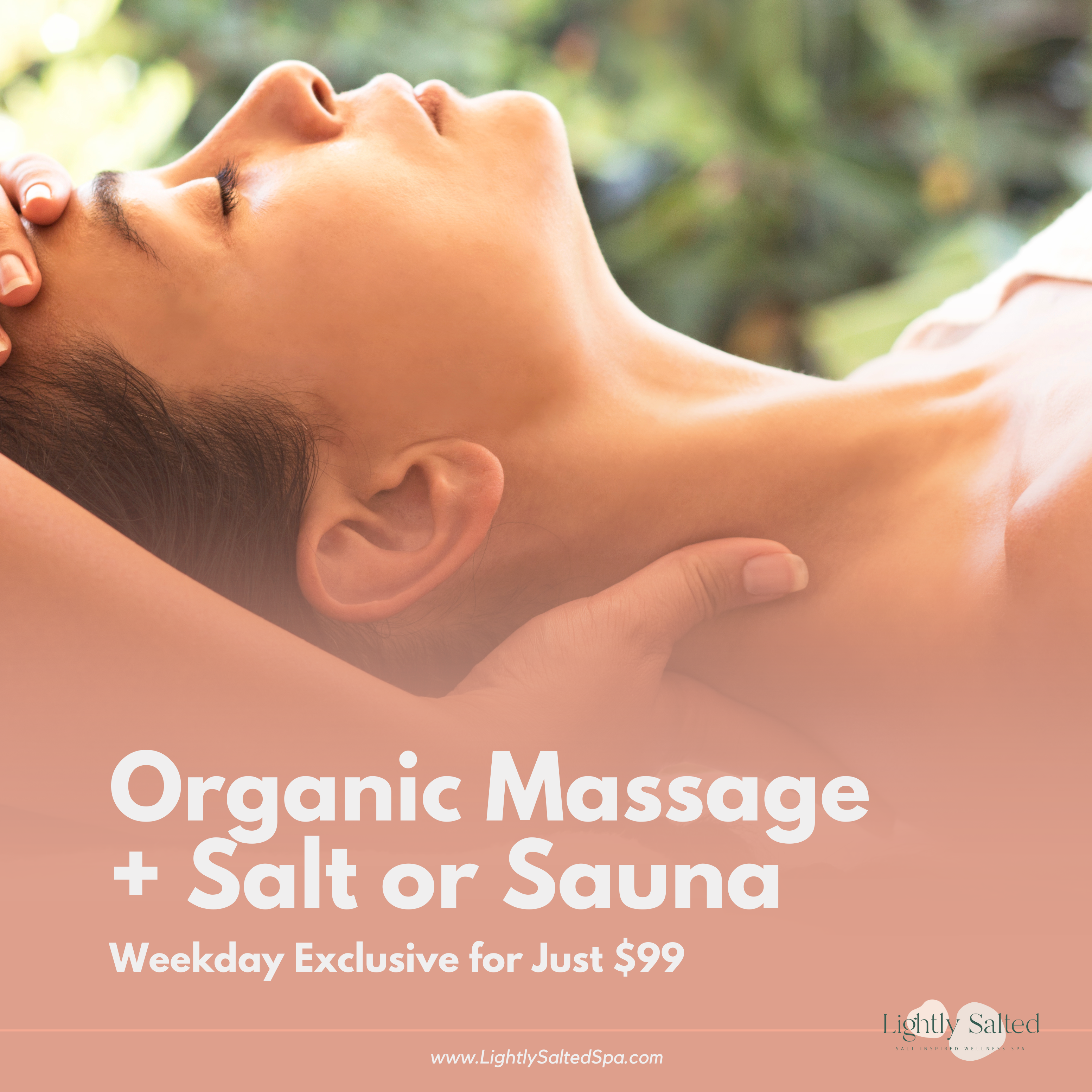 Lightly Salted Spa Day Spa ad creative