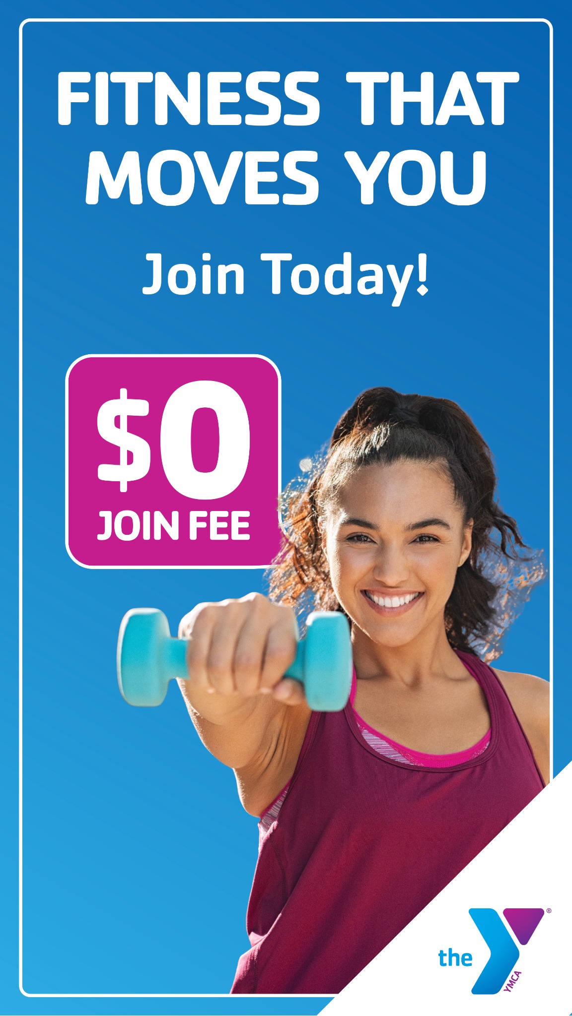 Camarillo Family YMCA Gym ad creative