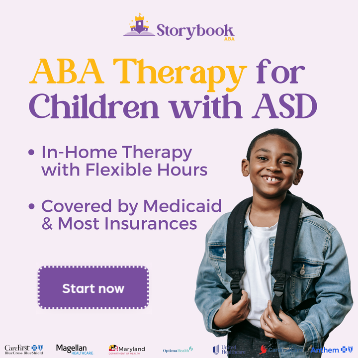 Storybook ABA Therapist & Counselor ad creative