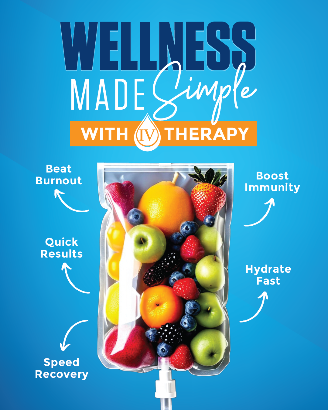 Prime IV Hydration & Wellness Wellness Center ad creative