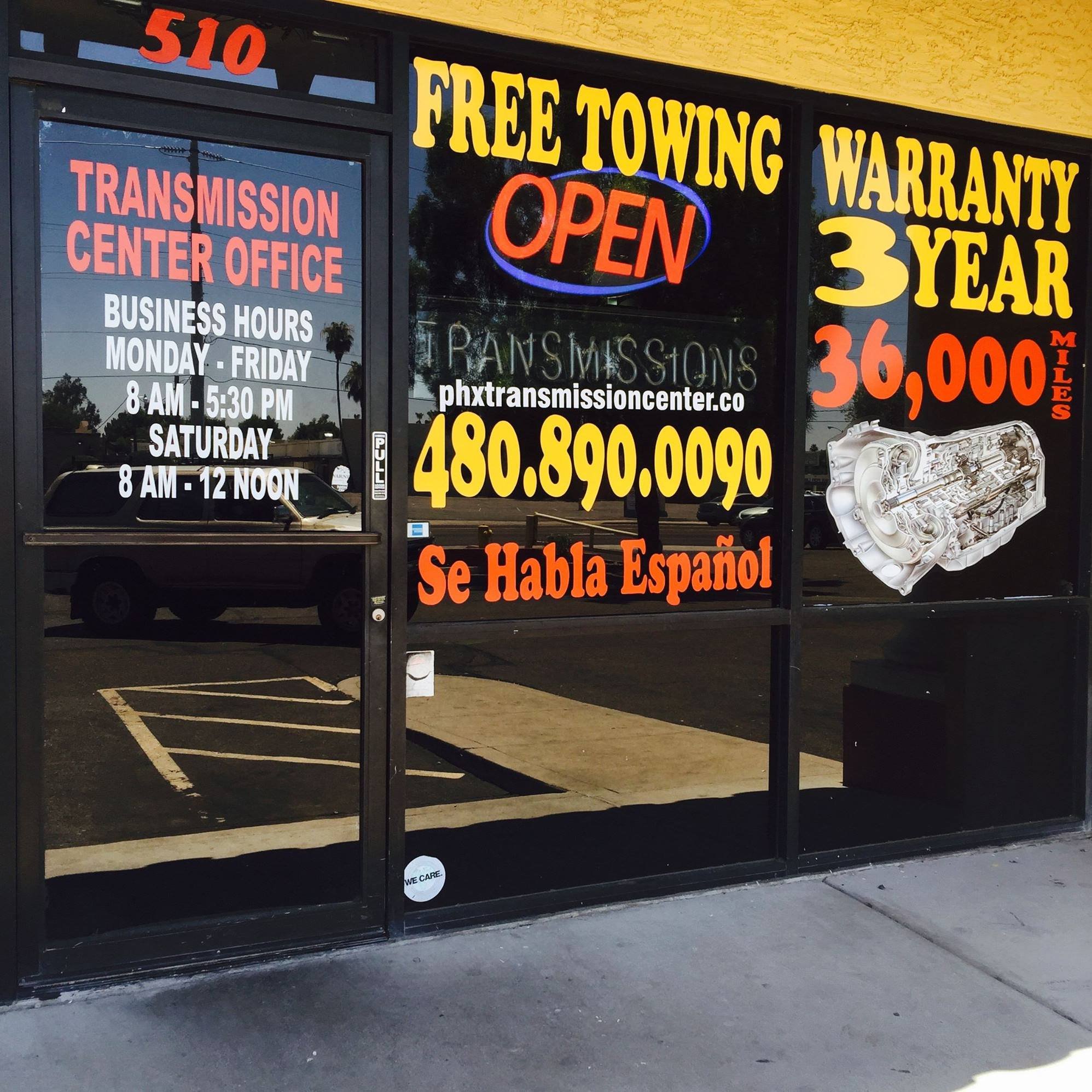 Transmission Center Auto Repair ad creative