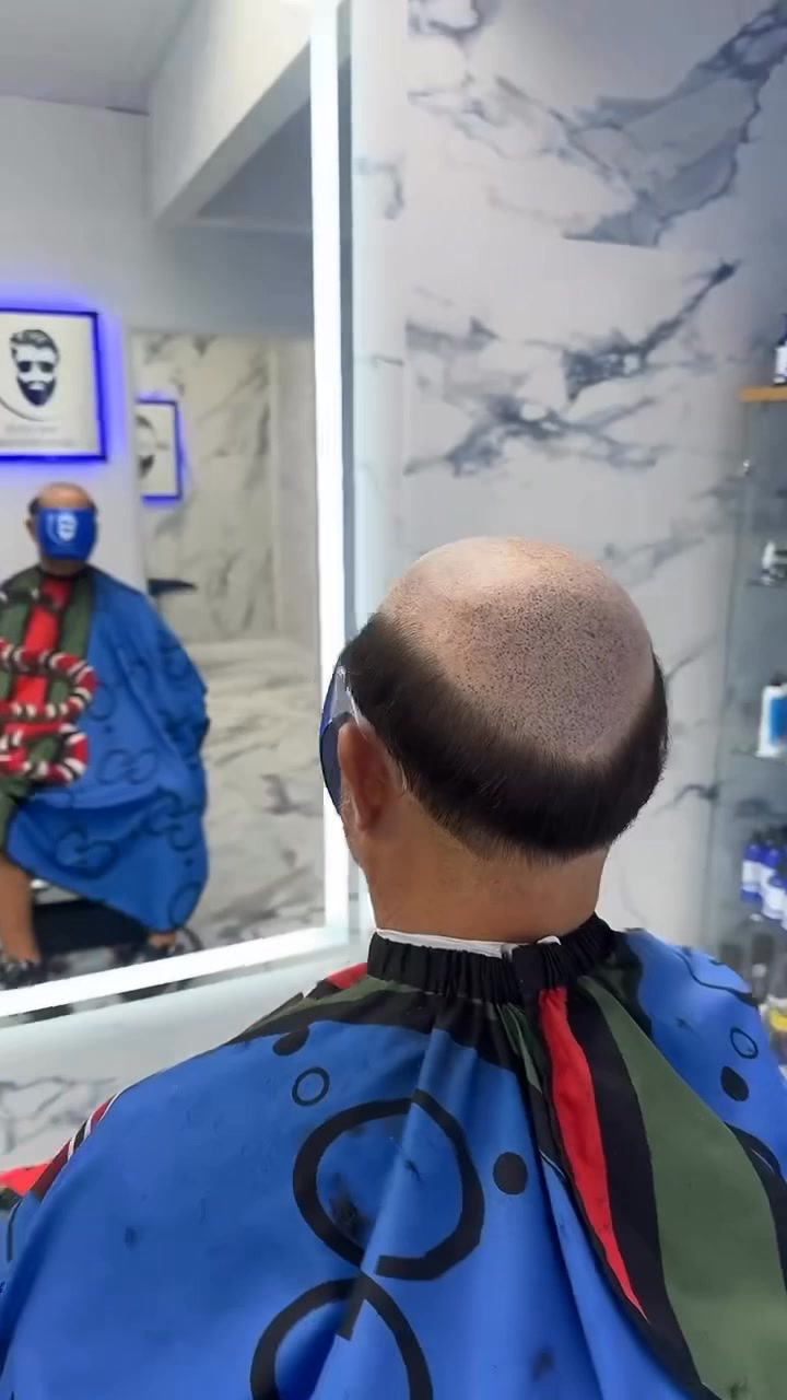 Mr Cutz Hair Systems Barber Shop ad creative