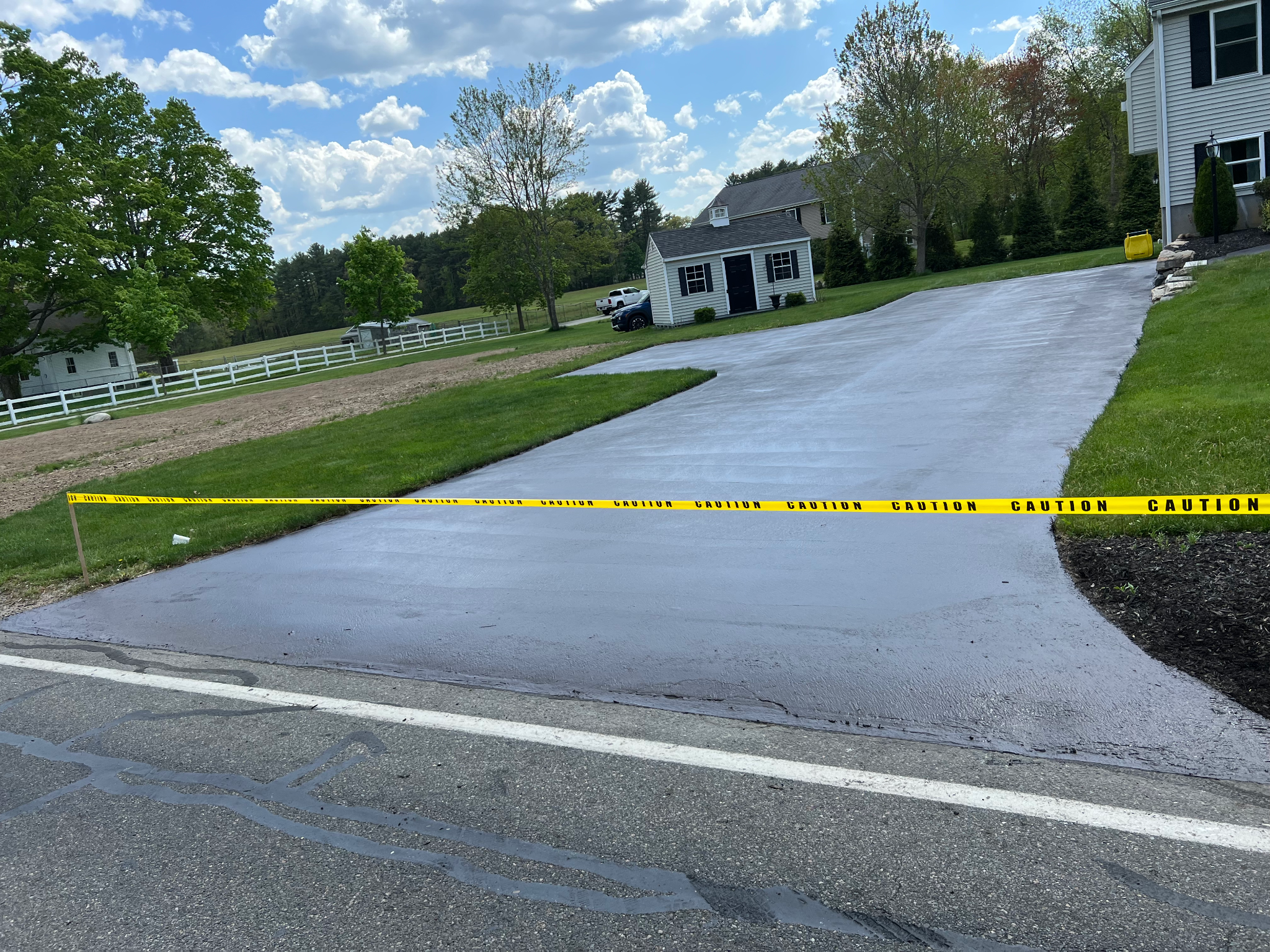 John Cooper Paving & Sealing, Inc. in Massachusetts Concrete & Paving ad creative