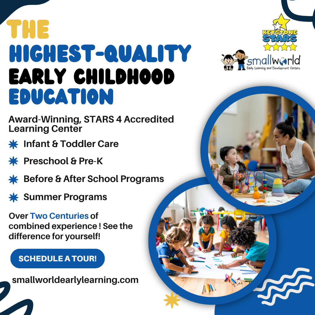 Small World Early Learning & Development Centers Preschool ad creative