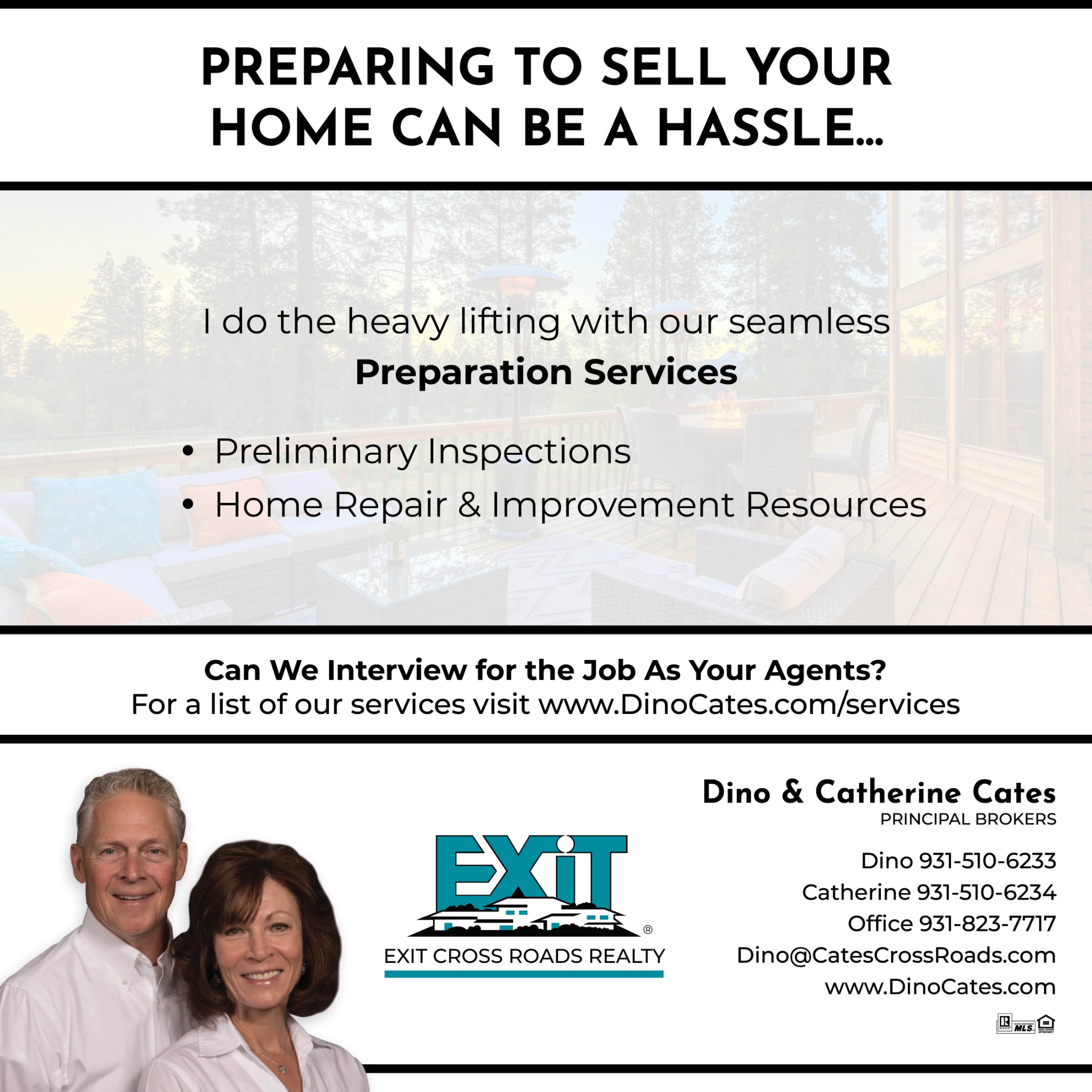 (931) 510-6233 / (931) 510-6234 / (931) 823-7717