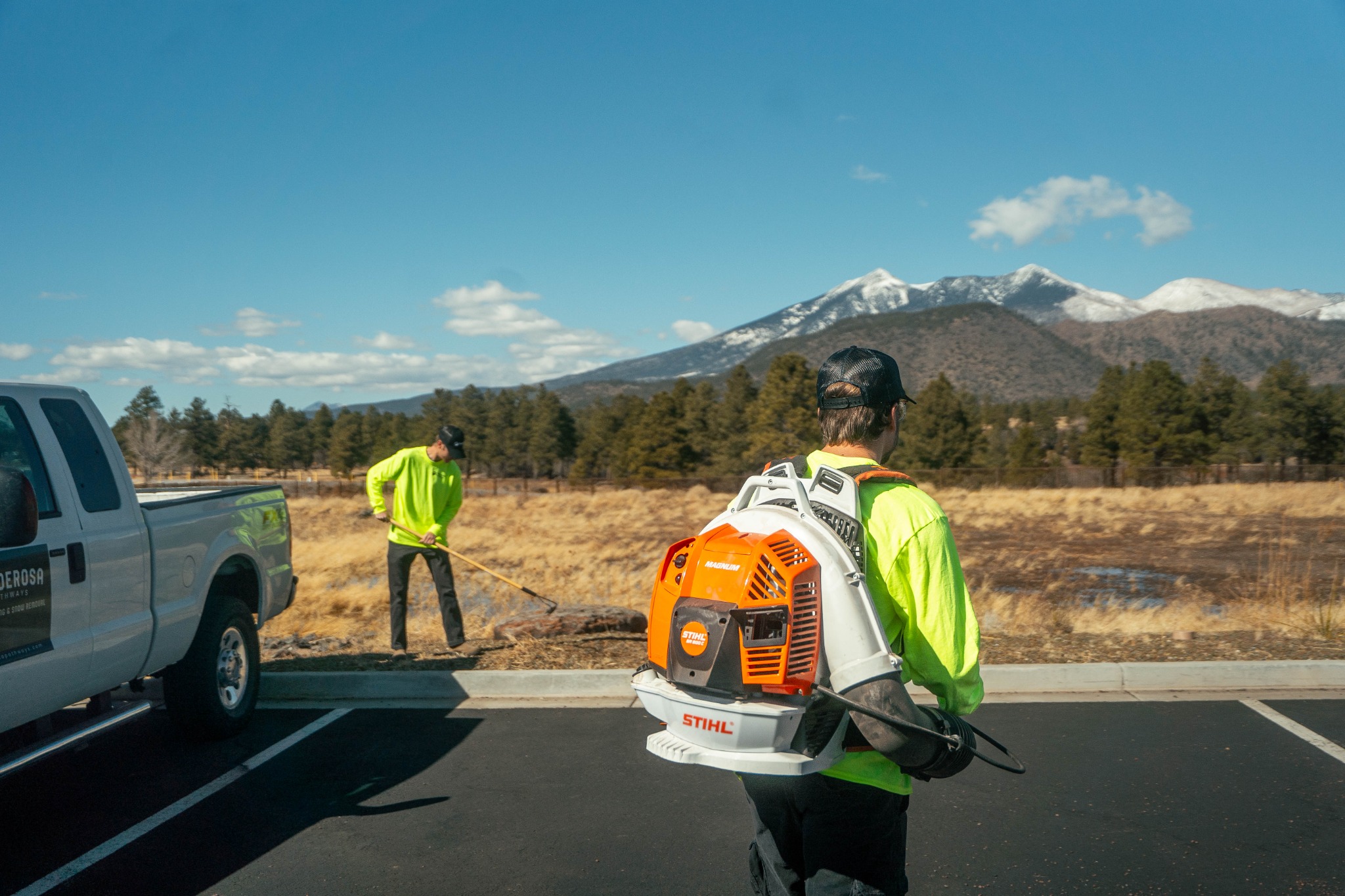 Ponderosa Pathways Landscaping ad creative