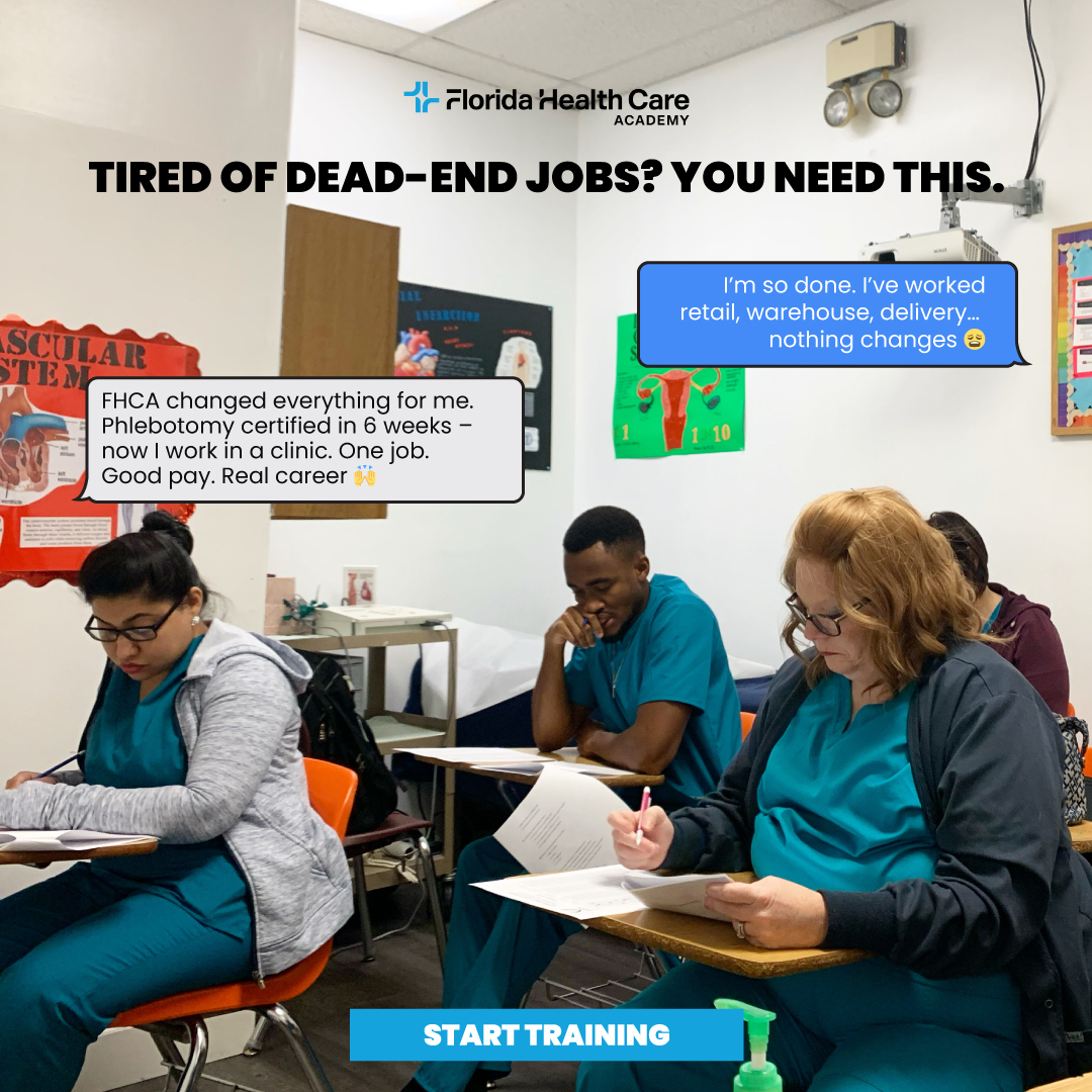 Florida Health Care Academy Test Prep & Tutoring ad creative