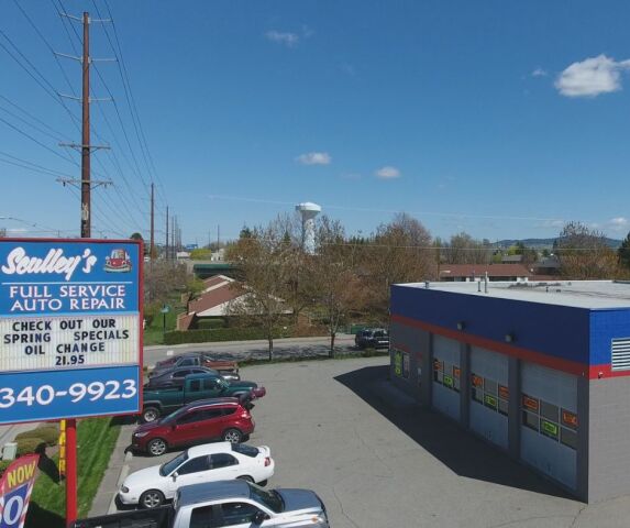 Sculley’s Automotive Auto Repair ad creative