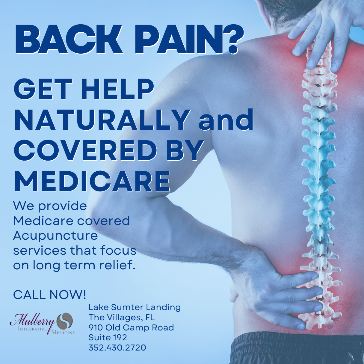 Mulberry Integrative Medicine, Inc. Acupuncture ad creative