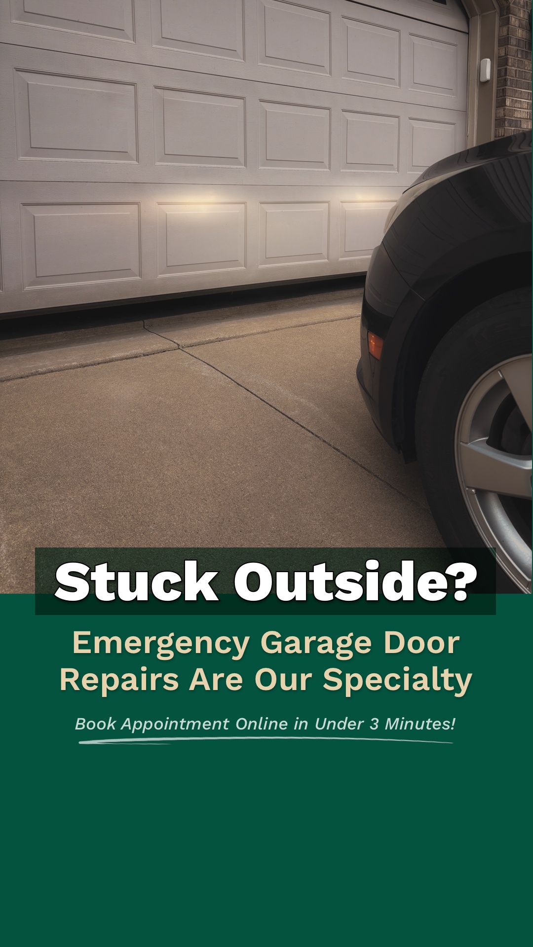 Precision Garage Door Service of Fort Wayne Garage Door ad creative