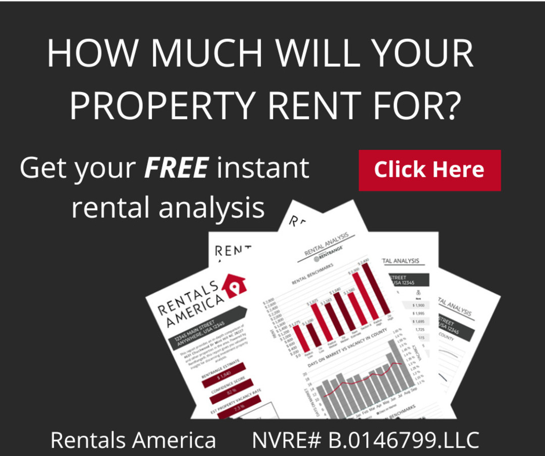 Rentals America Property Management ad creative