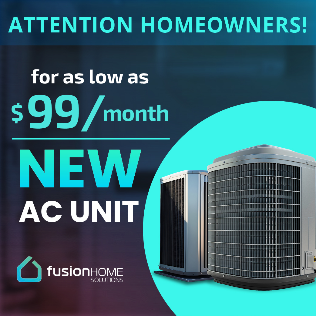 Fusion Power Solar Company HVAC ad creative