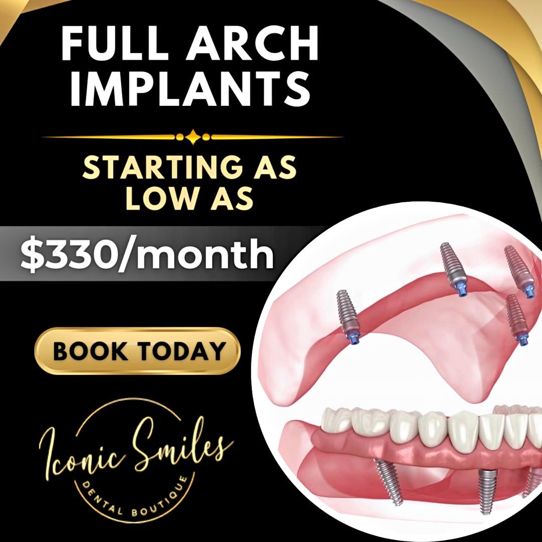 Iconic Smiles of Freeport Cosmetic Dentist ad creative