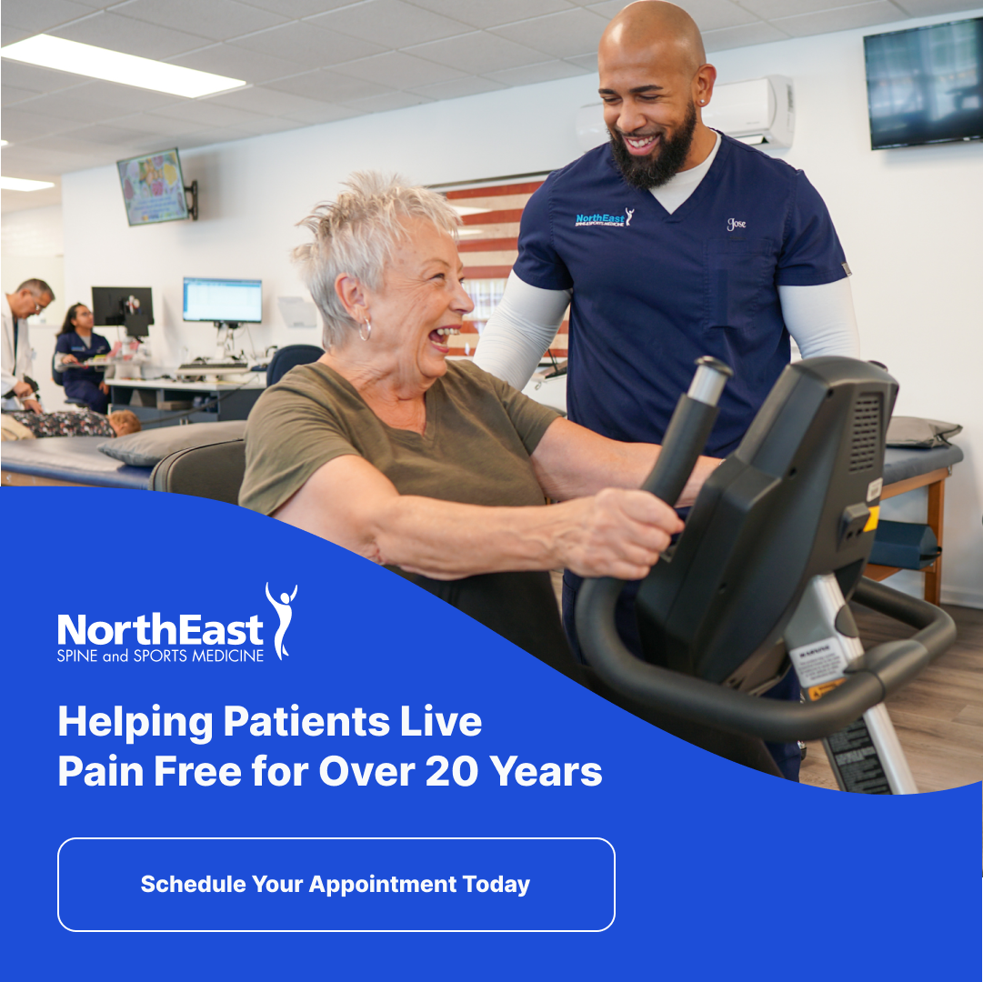 NorthEast Spine & Sports Medicine Chiropractor ad creative