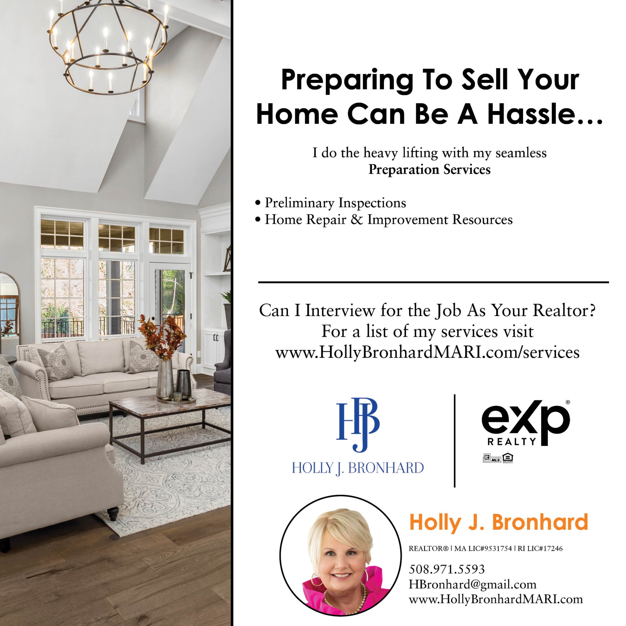 Holly J. Bronhard MARI Real Estate Agent ad creative