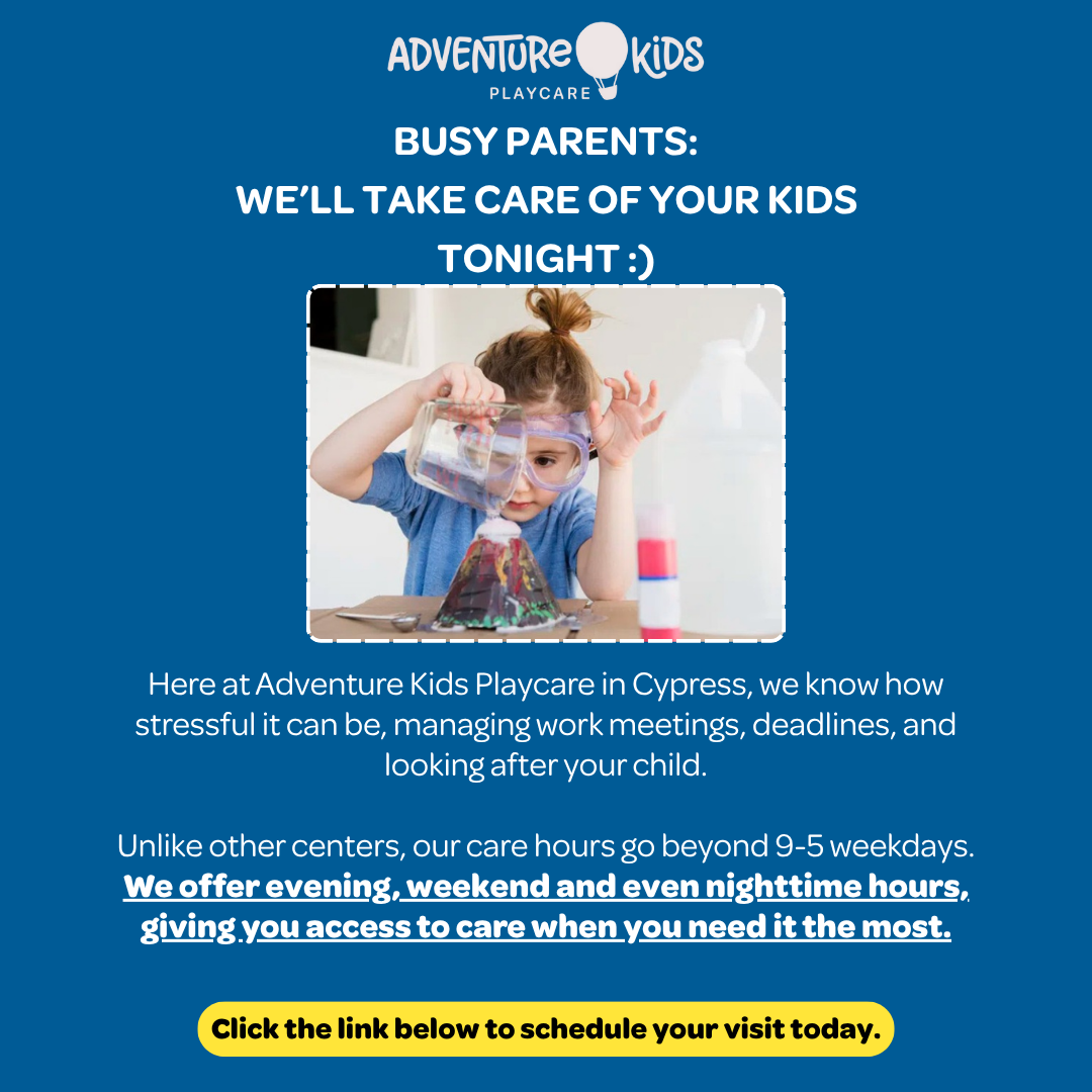 Adventure Kids Playcare - Cypress, TX Daycare ad creative
