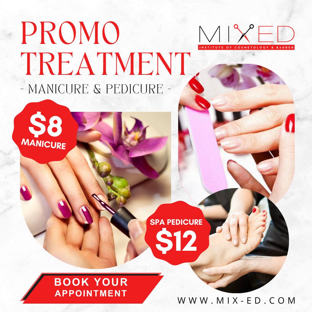 Mixed Institute of Cosmetology & Barber Nail Salon ad creative