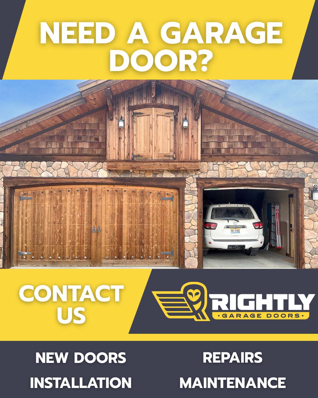 Rightly Garage Doors Garage Door ad creative
