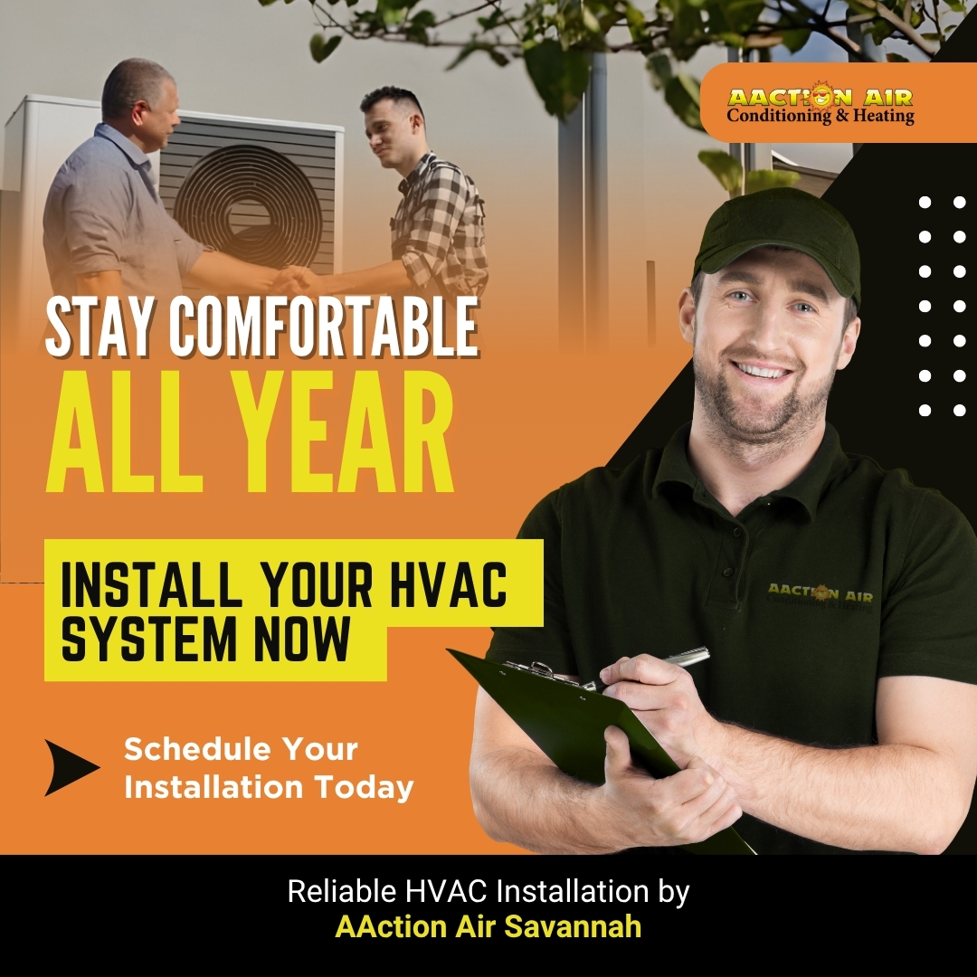 Savannah/Hilton Head AAction Air Conditioning and Heating Co. HVAC ad creative
