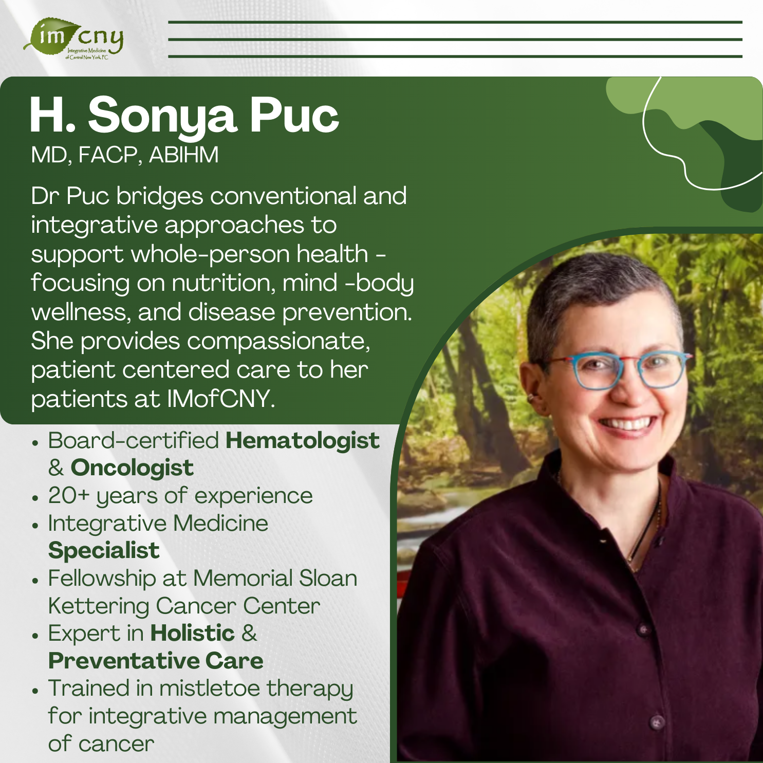 Bridge Between Natural & Conventional Treatment