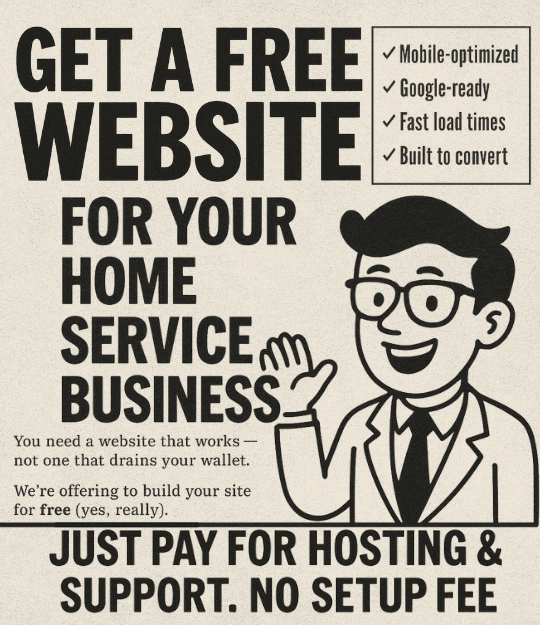 Get a High-Converting Website — Built for Free