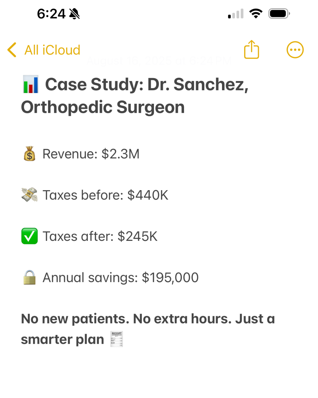 Physicians: Save $25K+ In Taxes