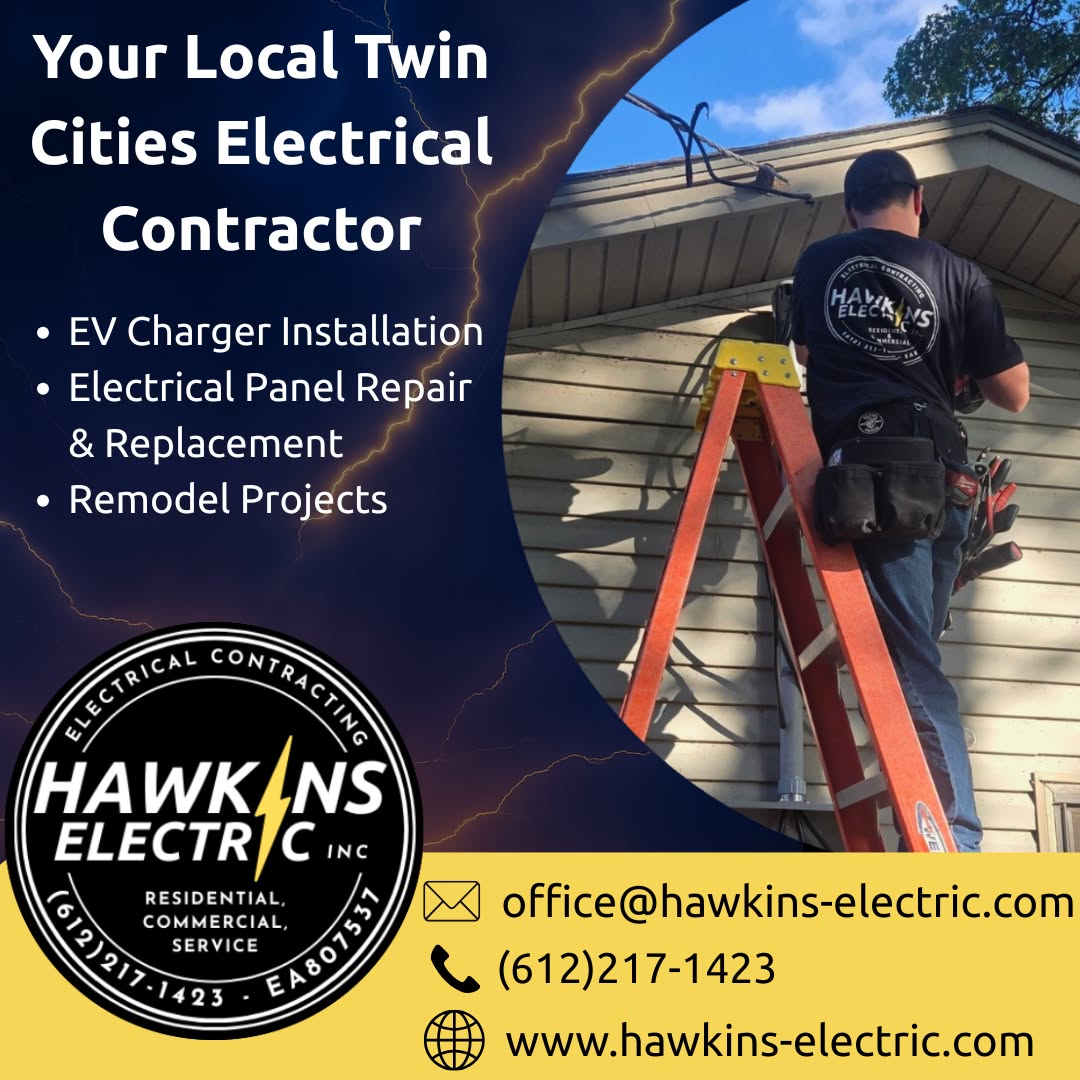 Hawkins Electric Electrician ad creative