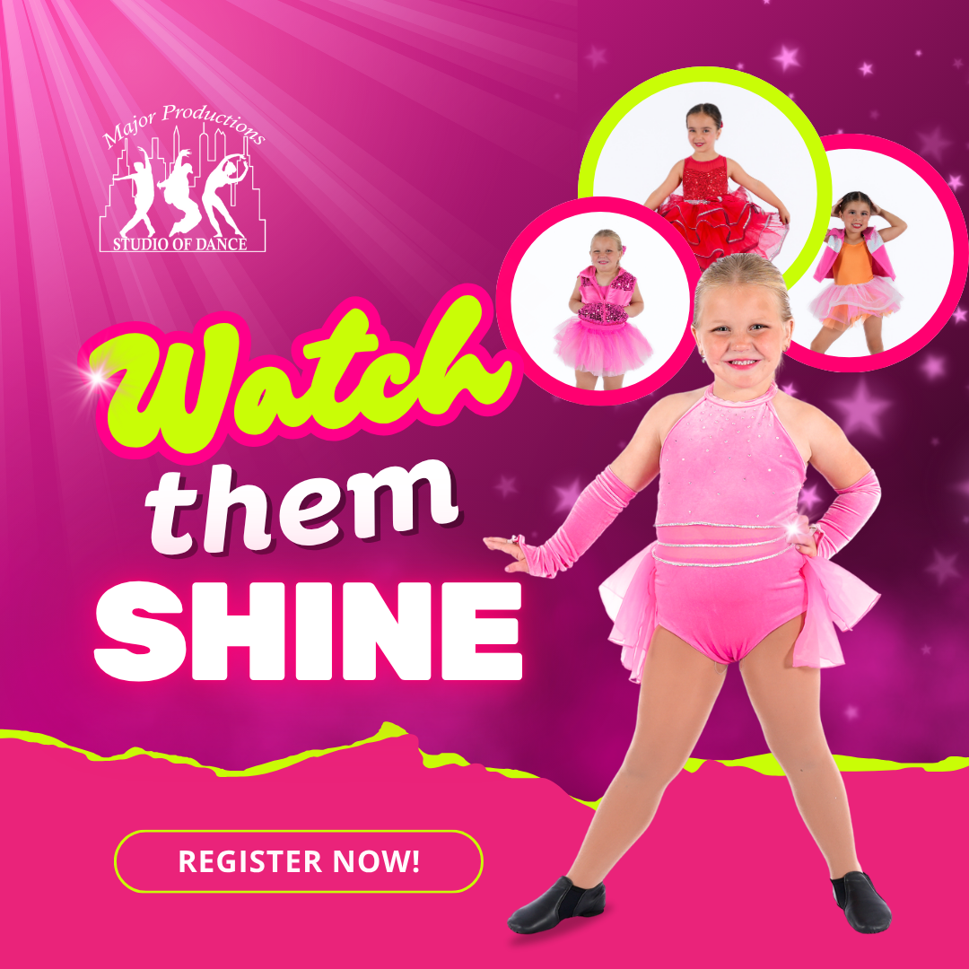 Major Productions Studio Of Dance Dance Studio ad creative