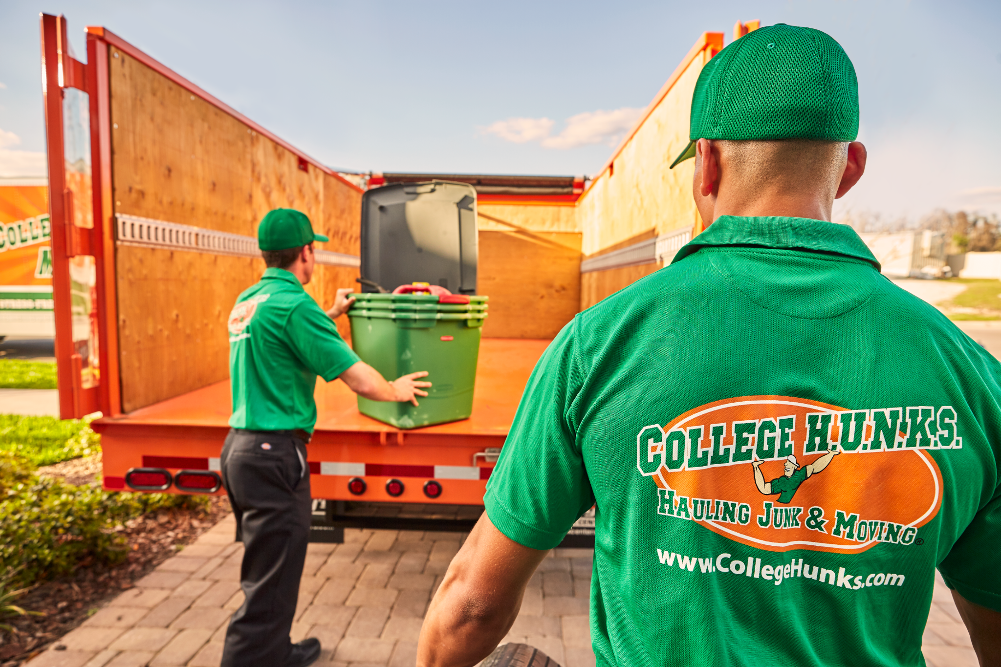 College Hunks Hauling Junk and Moving Levittown Junk Removal ad creative