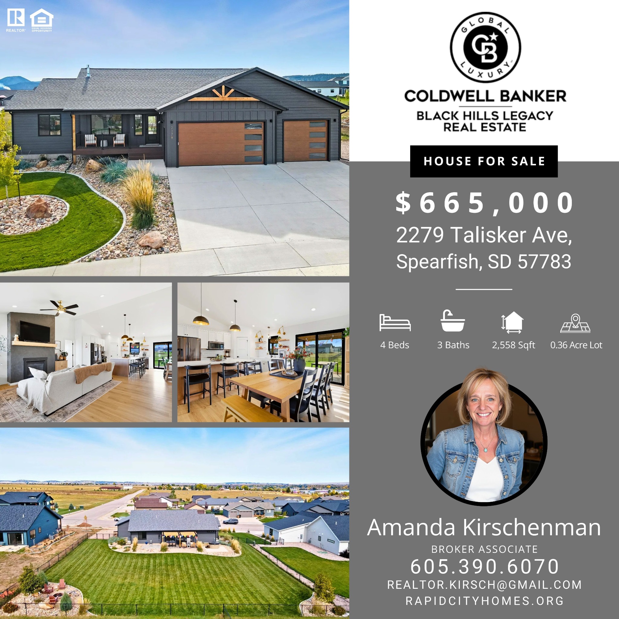 Rapid City Real Estate by Amanda Kirschenman Real Estate Agent ad creative