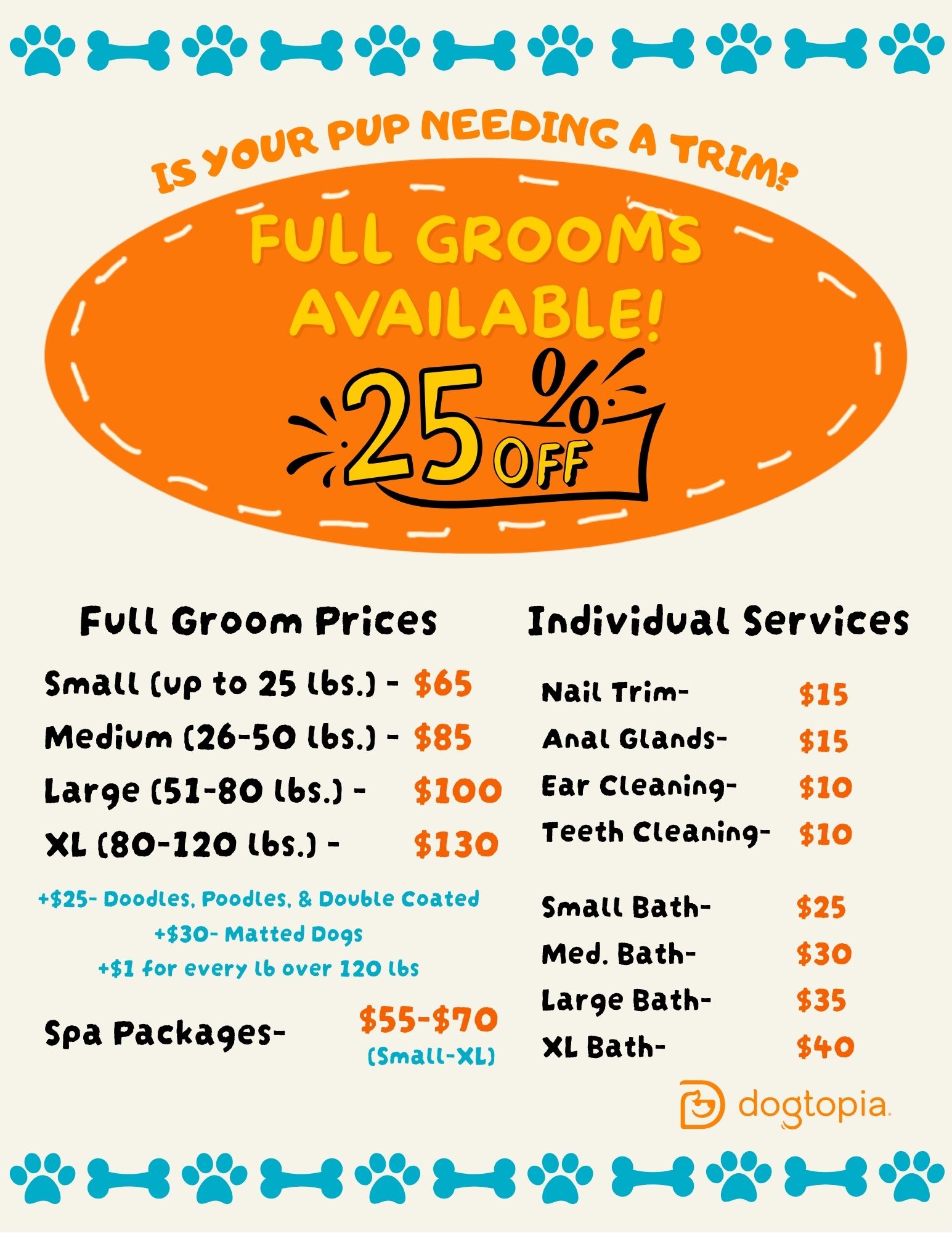 Your Dog Deserves a Spa Day ✂️✨