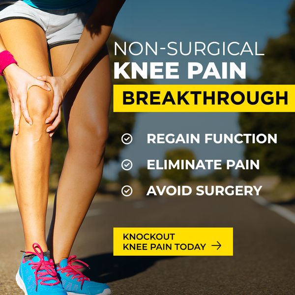 NEW Cutting-Edge Knee Pain Treatment For Your Best Results