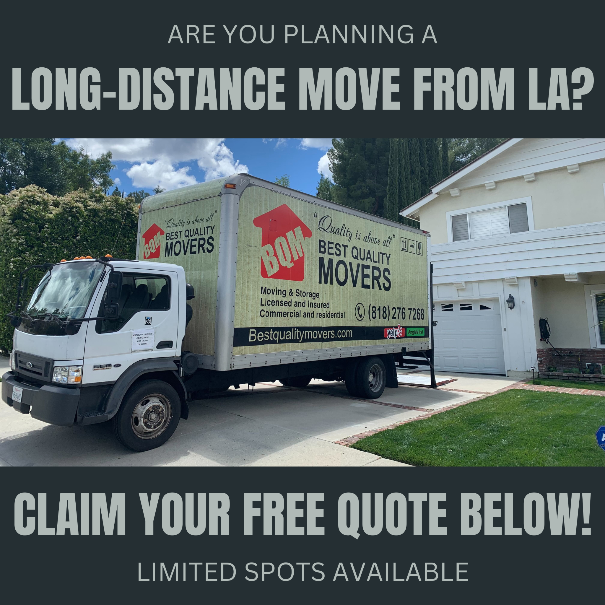 GET YOUR FREE QUOTE NOW!