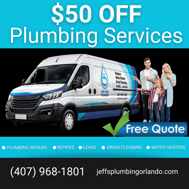 🚨 $50 OFF Plumbing Services — Book Today!