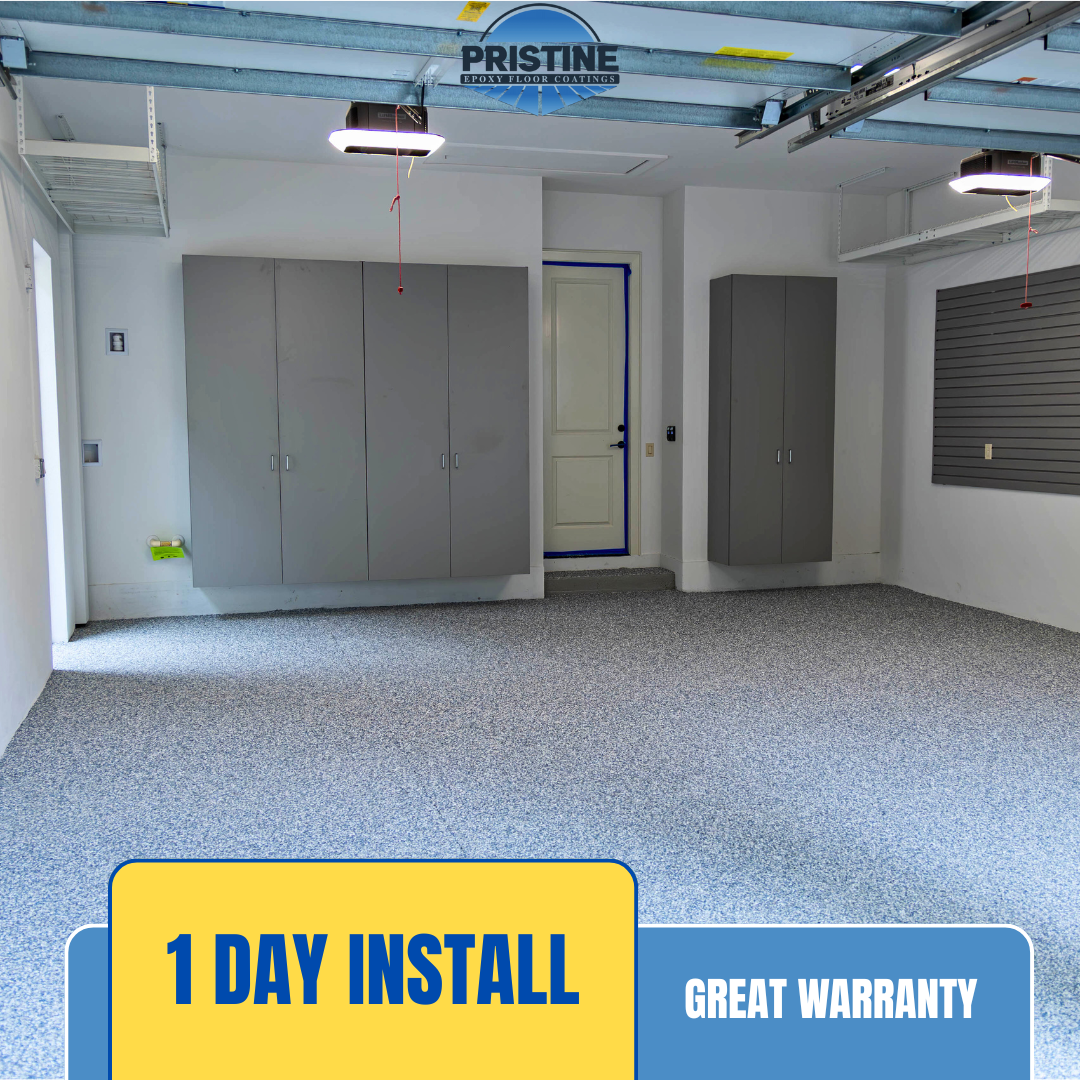 Pristine Epoxy Coatings Concrete & Paving ad creative