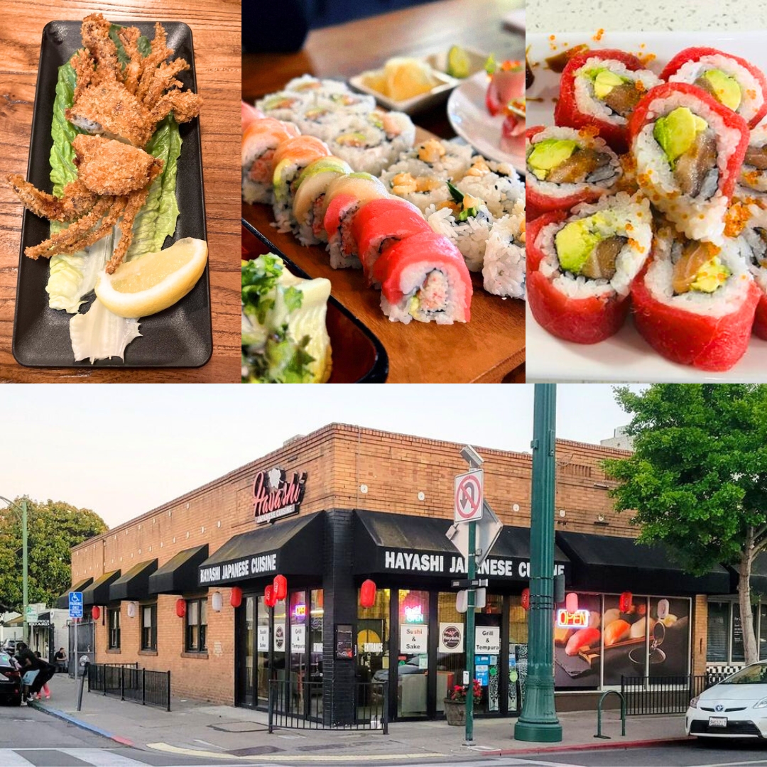 Hayashi Japanese Cuisine - Alameda Catering ad creative