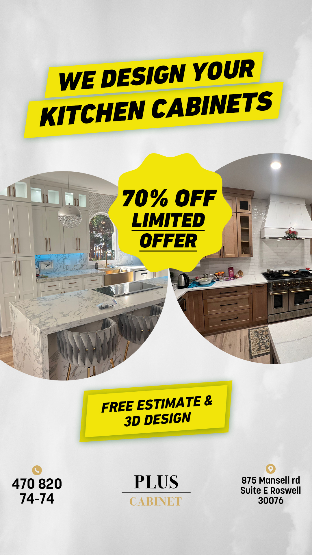 Plus Cabinet Cabinet & Countertop ad creative